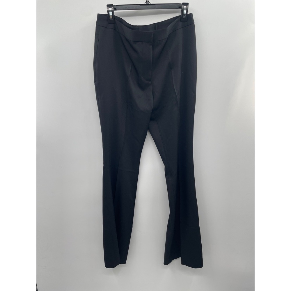 NWOT Design Collective Chino Pants Women's 12 Black Straight Leg Zip-Fly Hipster